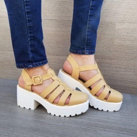 Chunky 90s Grunge Summer Shoes - Picture 4 of 9